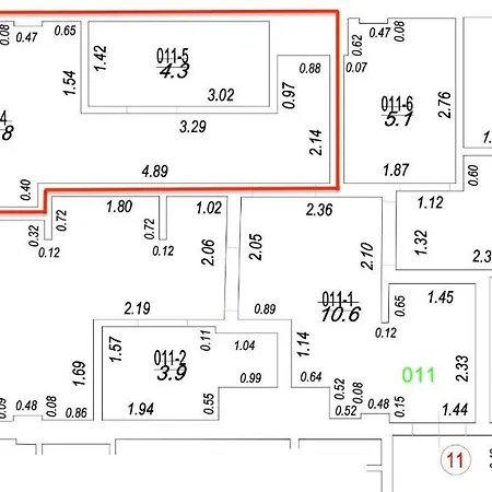 Kungu Street Old 公寓 *